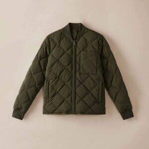 Frank and Oak reversible bomber jacket